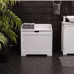 Priano Laundry Chest Clothes Storage Basket Lid