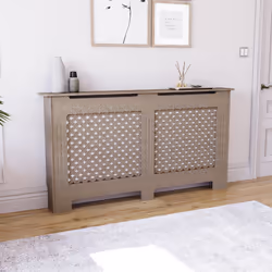 Oxford Radiator Cover Heating Guard Cabinet Cross - Large