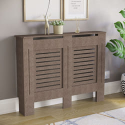 Milton Radiator Cover Heating Guard Cabinet Vents - Medium