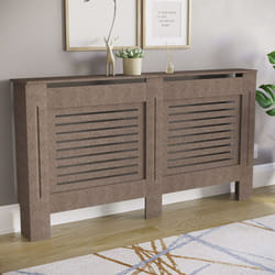 Milton Radiator Cover Heating Guard Cabinet Vents - Large