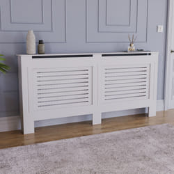Milton Radiator Cover Heating Guard Cabinet Slats - Extra Large