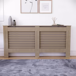 Milton Radiator Cover Heating Guard Cabinet Vents - Extra Large