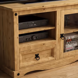 Corona TV Unit Entertainment Cabinet Door Drawer