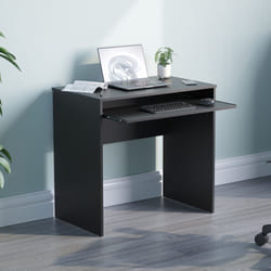 Huby Computer Desk Keyboard Shelf Simple Minimal - Black