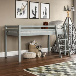 Sydney Bunk Bed Loft Storage Ladder High Sleeper - Grey