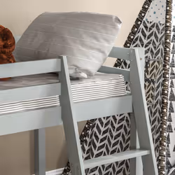 Sydney Bunk Bed Loft Storage Ladder High Sleeper - Grey
