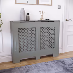 Oxford Radiator Cover Heating Guard Cabinet Cross - Medium