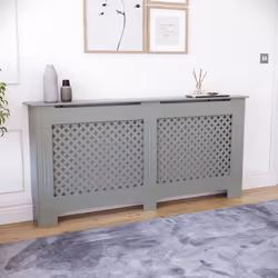 Oxford Radiator Cover Heating Guard Cabinet Cross - Extra Large