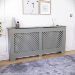 Oxford Radiator Cover Heating Guard Cabinet Cross - Extra Large