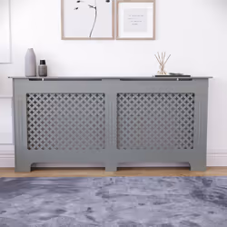 Oxford Radiator Cover Heating Guard Cabinet Cross - Extra Large