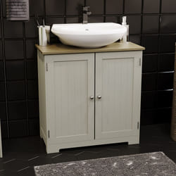 Priano 2 Door Under Sink Cabinet Bathroom Unit