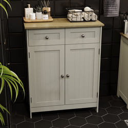 Priano 2 Drawer 2 Door Cabinet Bathroom Cupboard