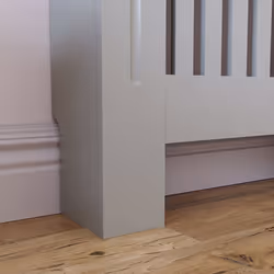 Arlington Radiator Cover Heating Cabinet Grey Oak - Small