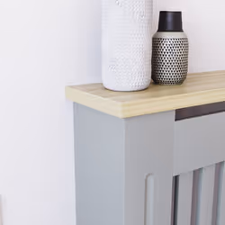 Arlington Radiator Cover Heating Cabinet Grey Oak - Extra Large