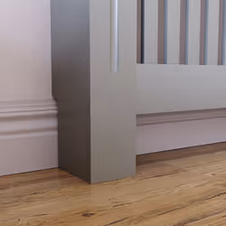 Arlington Radiator Cover Heating Cabinet Grey Oak - Extra Large