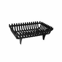 Log Basket Fire Grate Coal Wood Fireplace Storage - Large