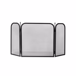 Roxby 3 Panel Fire Screen Guard Fireplace Accessory