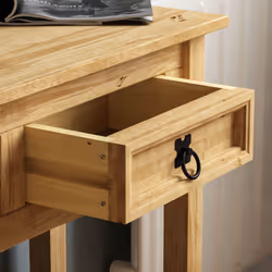 Corona 2 Drawer Console Table Hallway Shelf Storage