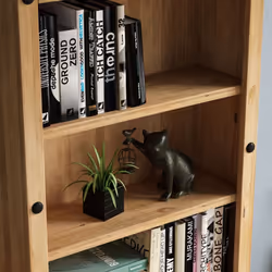 Corona 5 Tier Bookcase Shelf Book Office Storage