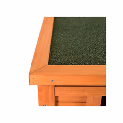 Pet Hutch with Run Wooden Cage Small Animal Lock