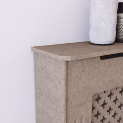 Oxford Radiator Cover Heating Guard Cabinet Cross - Medium