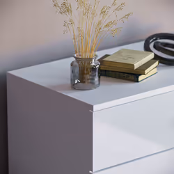 Hulio 4 Drawer Chest Bedroom Garment Storage Gloss - White