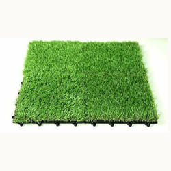 Artificial Grass Interlocking Deck Tiles Fake Lawn Decking Garden Balcony Patio - Sample Piece