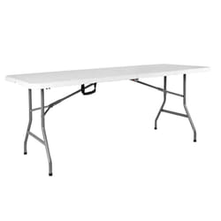 4ft 5ft 6ft Picnic Table Heavy Duty Utility Folding Camping Trestle BBQ Party - 6ft