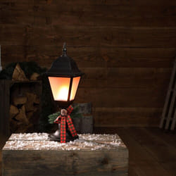 Christmas Flame Effect Lantern 46cm Warm White LED Lights NOMA 9520301