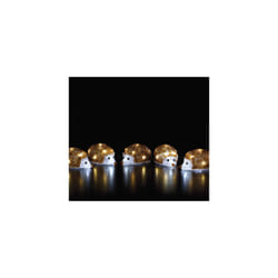 Christmas Decoration Acrylic Hedgehog set 5 1.2m 40 White LED 6921007