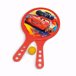 Kids Plastic Disney Beach Tennis Racket Game Set - Cars 3