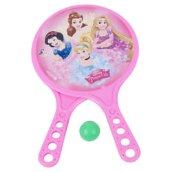 Kids Plastic Disney Beach Tennis Racket Game Set - Princess