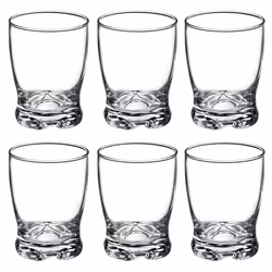 Bormioli Rocco Drinking Tumblers Glassware Formal - 6 Glasses, 180ml