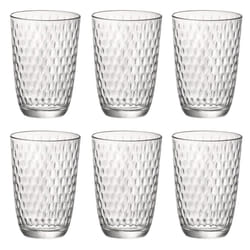 Bormioli Rocco Slot 390ml Hi-Ball Tumblers Glass - 6 Glasses