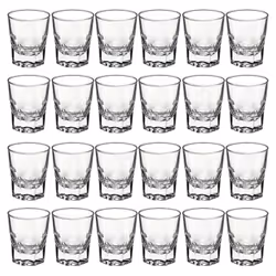 Bormioli Rocco Liquer Shot Glasses Vodka Whisky - 24 Glasses