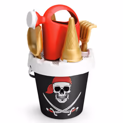 Kids Disney Plastic Pirates Beach Bucket And Spade - Bucket & Ice Cream