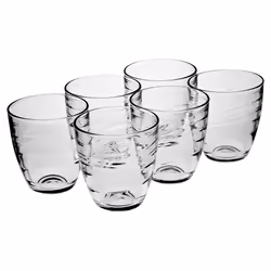 Pasabahce 280ml Drinking Glasses 6 Pcs Tumbler Set - 6