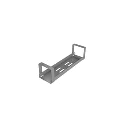 Under Desk Cable Management Tray, Cable Basket for Extension Blocks, Self-Adhesive or Screw-fix, Regain Wasted Space & Improve Appearance - Grey