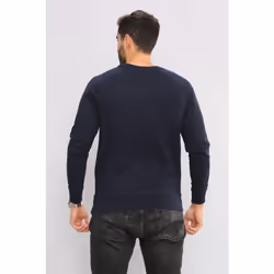 Gant Mens Printed Pullover Shield Sweatshirt - Blue, M