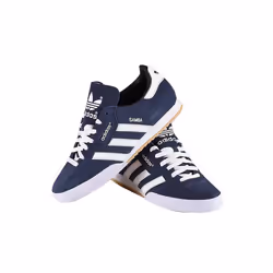 Adidas Samba Super Suede Mens Trainers Blue - 8