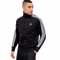 Adidas Mens Firebird Tracksuit Top Sports Jacket - Black, M