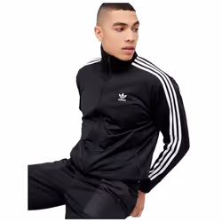 Adidas Mens Firebird Tracksuit Top Sports Jacket - Black, M