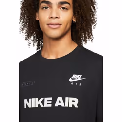 Nike Air Men's Crew Neck T-Shirt - Black, S
