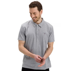Gant Mens Original Pique Polo Shirt - Grey, XL