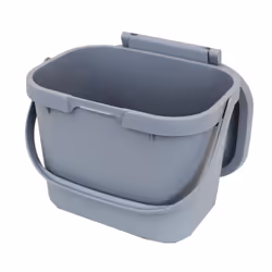 Addis 4.5 Litre Eco Recycled Kitchen Caddy for Food Waste -  Light Grey