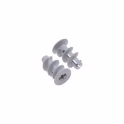 Drywall Anchors, Plasterboard Dowels 50 Pack 15mm x 23mm Nylon Plugs, Drywall Fasteners, Plaster Wall Plugs, Cavity Dowels, P ...