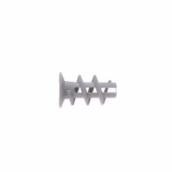 Drywall Anchors, Plasterboard Dowels 50 Pack 15mm x 23mm Nylon Plugs, Drywall Fasteners, Plaster Wall Plugs, Cavity Dowels, Plastc Fixings - Screw in