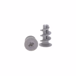 Drywall Anchors, Plasterboard Dowels 50 Pack 15mm x 23mm Nylon Plugs, Drywall Fasteners, Plaster Wall Plugs, Cavity Dowels, Plastc Fixings - Screw in