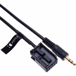 AUX Input Audio Cable Adapter Compatible with Opel Vauxhall Agila Astra Antara Corsa Combo Meriva Movano Signum Tigra Vectra ...
