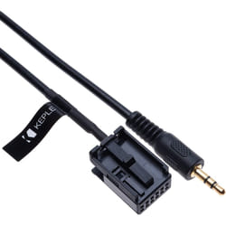 AUX Input Audio Cable Adapter Compatible with Opel Vauxhall Agila Astra Antara Corsa Combo Meriva Movano Signum Tigra Vectra Vivaro Zafira vehicle